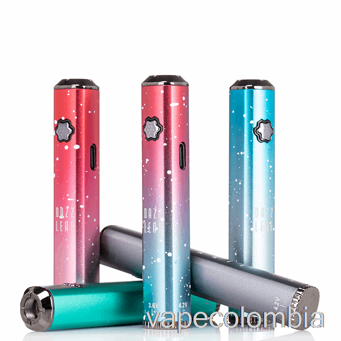 Vape Desechable Dazzleaf Squarii Bottom Twist 510 Batería Salpicadura Morada